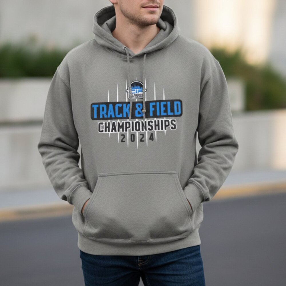 CIF Los Angeles City Section Track & Field Championships 2024 Hoodie Gray XL